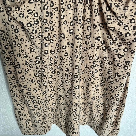 Aerie Knot Front Printed T-Shirt Dress - Picture 8 of 11